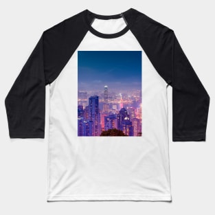 Hong Kong View V Baseball T-Shirt